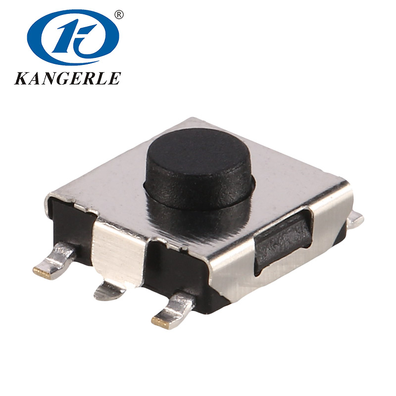 5腳貼片輕觸開關6.2x6.2x3.1H